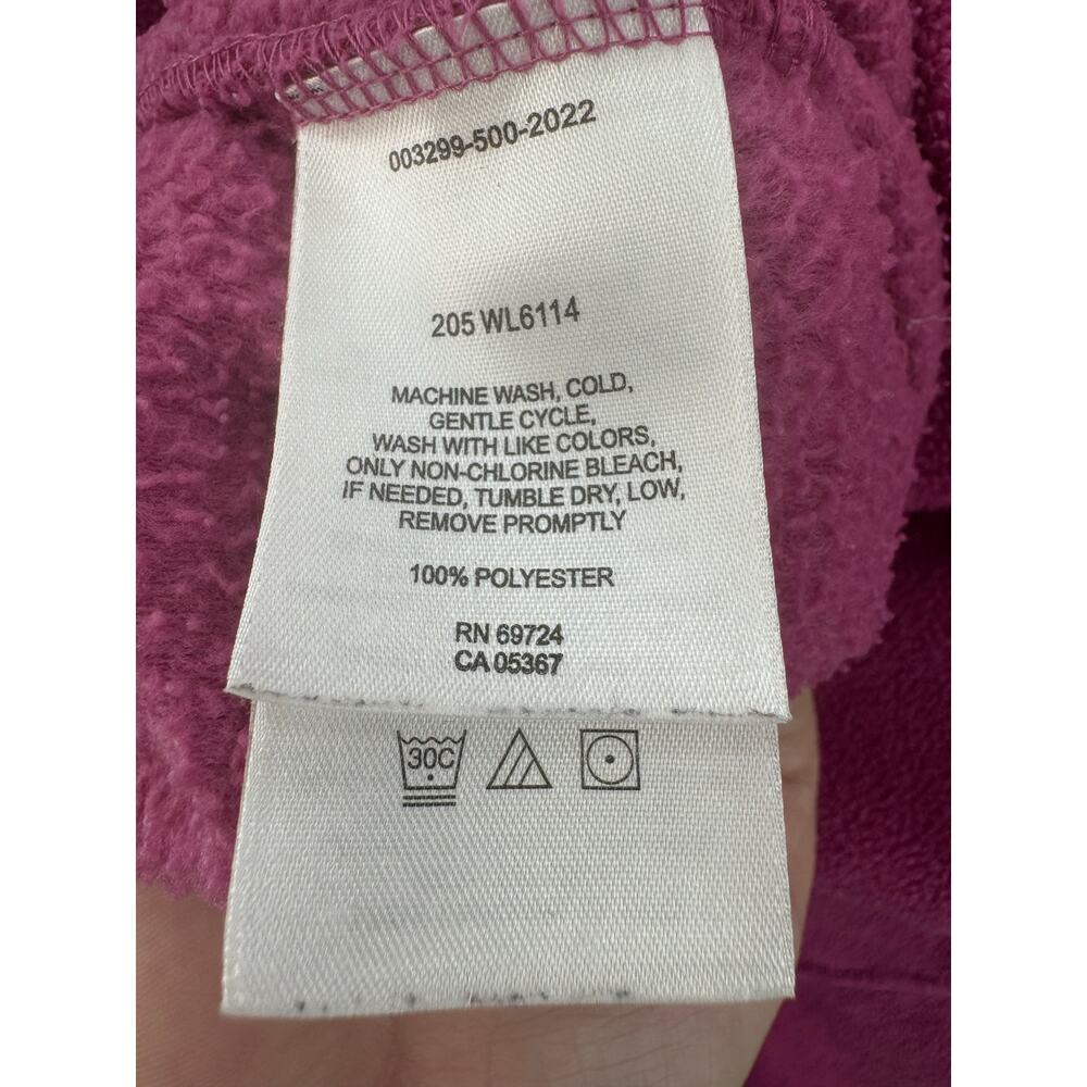 Columbia Pink Benton Springs Zip Up Fleece Jacket Womens L Relaxed Fit Collared - Picture 9 of 10